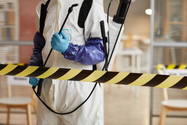 Professional Biohazard Cleanup technician working in Battle Creek, MI